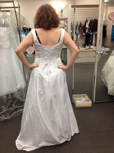 I show you my backside, wedding planning crap!